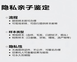 天津河东区上户亲子鉴定需要材料明细