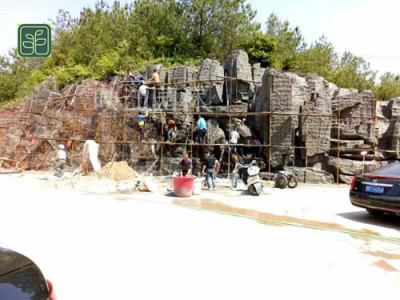 三都水族自治县山水假山施工方案