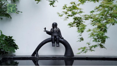 大竹县学校园林专业师傅施工