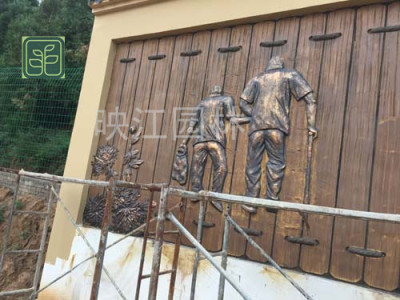 嘉兴学校浮雕专业师傅施工