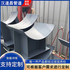 工业管道固定滑动导向管托沧州汉道昌管道