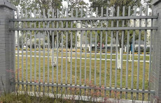 重庆锌钢围墙护栏 铁艺防护栅栏 小区防护栏