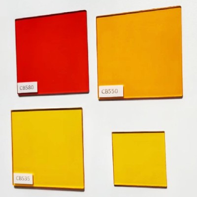 橙色光学CB535 CB550 CB580 CB565玻璃