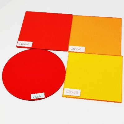 长波通CB535橙色光学玻璃