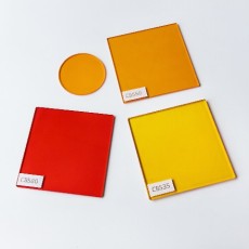 550nm高透光橙色光学玻璃