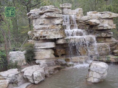 南昌流水假山设计施工