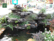 定州市假山瀑布流水专业师傅施工