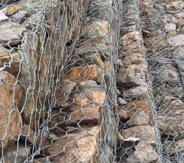 重庆石笼网箱 河道护坡格宾石笼网 雷诺护垫