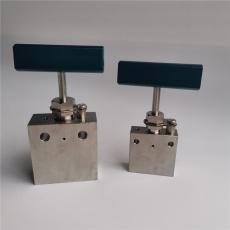 316L不锈钢超高压手动针阀三通型螺纹连接