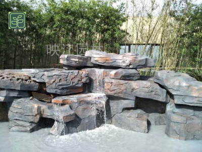 新区灵璧石假山专业施工团队