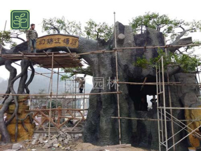 衡水市庭院假山专业施工团队