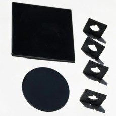 光学玻璃ZWB3紫外透射254nm高透滤光片