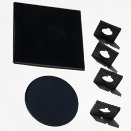 光学玻璃ZWB3紫外透射254nm高透滤光片