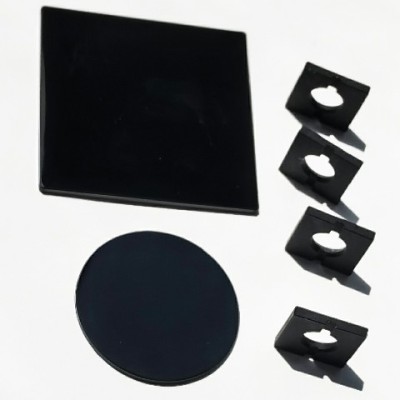 光学玻璃ZWB3紫外透射254nm高透滤光片