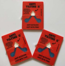 洛阳ANTI&TILTING人字型防倾倒警示标贴批量购买