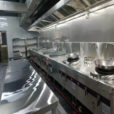 江门荣翔酒店酒楼厨房排烟风机安装排烟设备