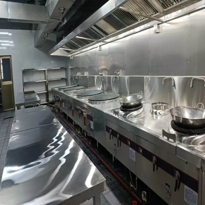 江门荣翔酒店酒楼厨房排烟风机安装排烟设备