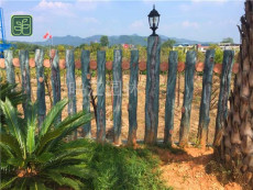 碧江区景区仿木栏杆设计施工