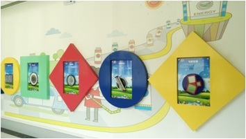 科教智慧墙壁挂展品 人工智能创新发明互动