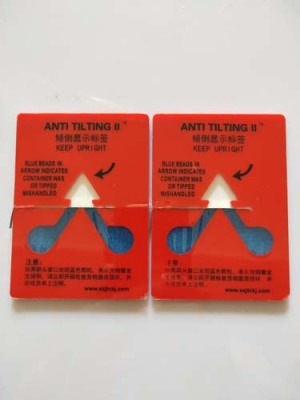 东莞ANTI&TILTING人字形防倾斜标签批发