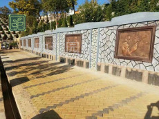 永福县学校浮雕专业师傅施工