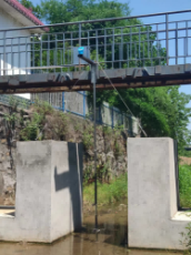 小流域卡口站泥沙流监测系统 超声波