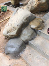 德安县山水假山施工方案