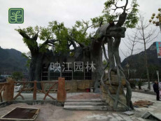 珠海水泥假山施工方案