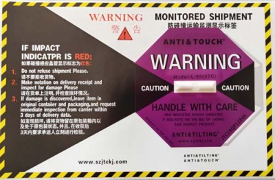 泉州ANTI&TILTING人字型防倾倒警示标贴供应商