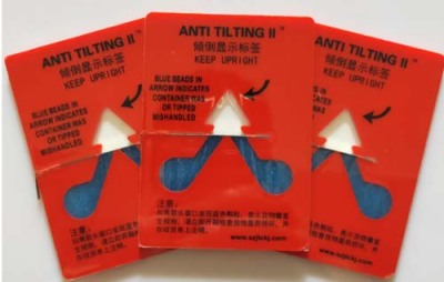 池州ANTI&TILTING人字型防倾倒警示标贴批发