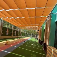 北京幼儿园操场遮阳帘幼儿园电动遮阳帘厂家