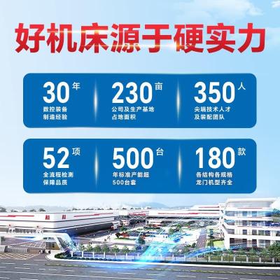 数控轻型龙门铣床 模块化设计选配 按需定制