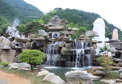 鹿泉市水泥假山施工方案