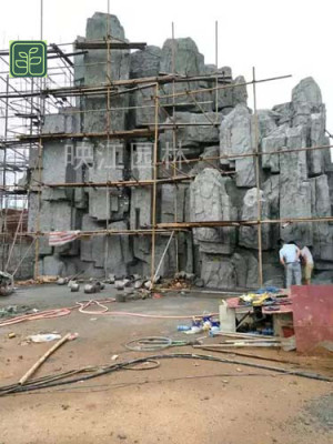 魏都区塑石假山专业师傅施工