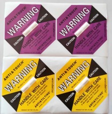 丽水TIPNTELL人字型防倾倒警示标贴采购