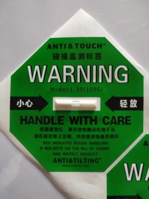 福建TIPNTELL人字型防倾倒警示标贴采购