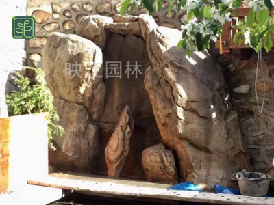 碧江区水泥假山专业施工团队