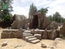 咸丰县灵璧石假山专业师傅施工