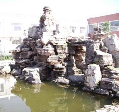 建阳县假山瀑布流水设计施工