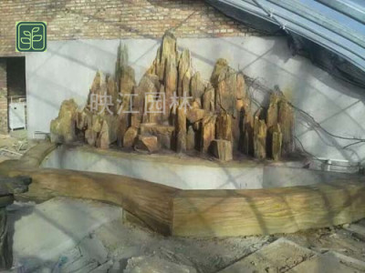 滦县灵璧石假山专业施工团队