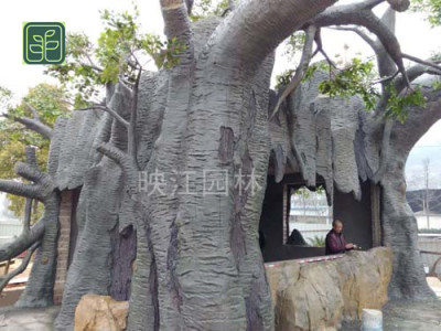 嘉鱼县斧劈石假山专业师傅施工