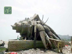 岳阳学校浮雕施工方案