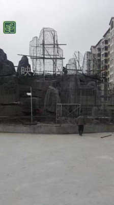 奉节县斧劈石假山专业施工团队