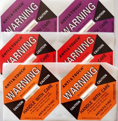 永州ANTI&TILTING人字形防倾斜标签供应