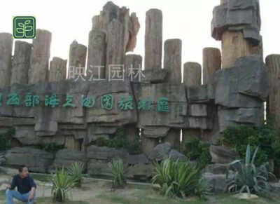 慈利县灵璧石假山专业师傅施工