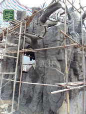 福清市流水假山专业师傅施工