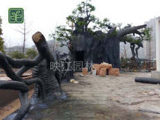 广信区假山瀑布流水专业施工团队