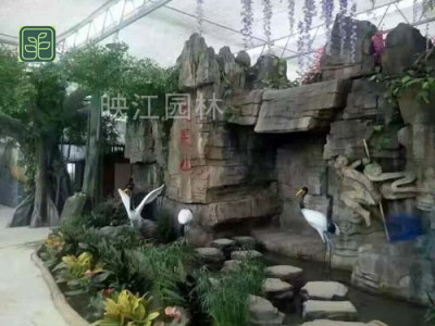 炎陵县庭院假山专业施工团队