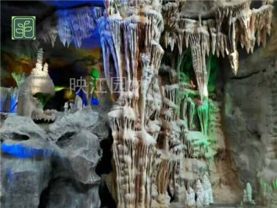 松滋市假山瀑布流水施工方案