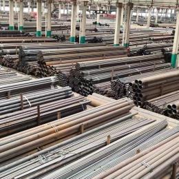 包钢涂塑Q355E无缝钢管价格